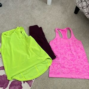 Bundle of lululemon clothing